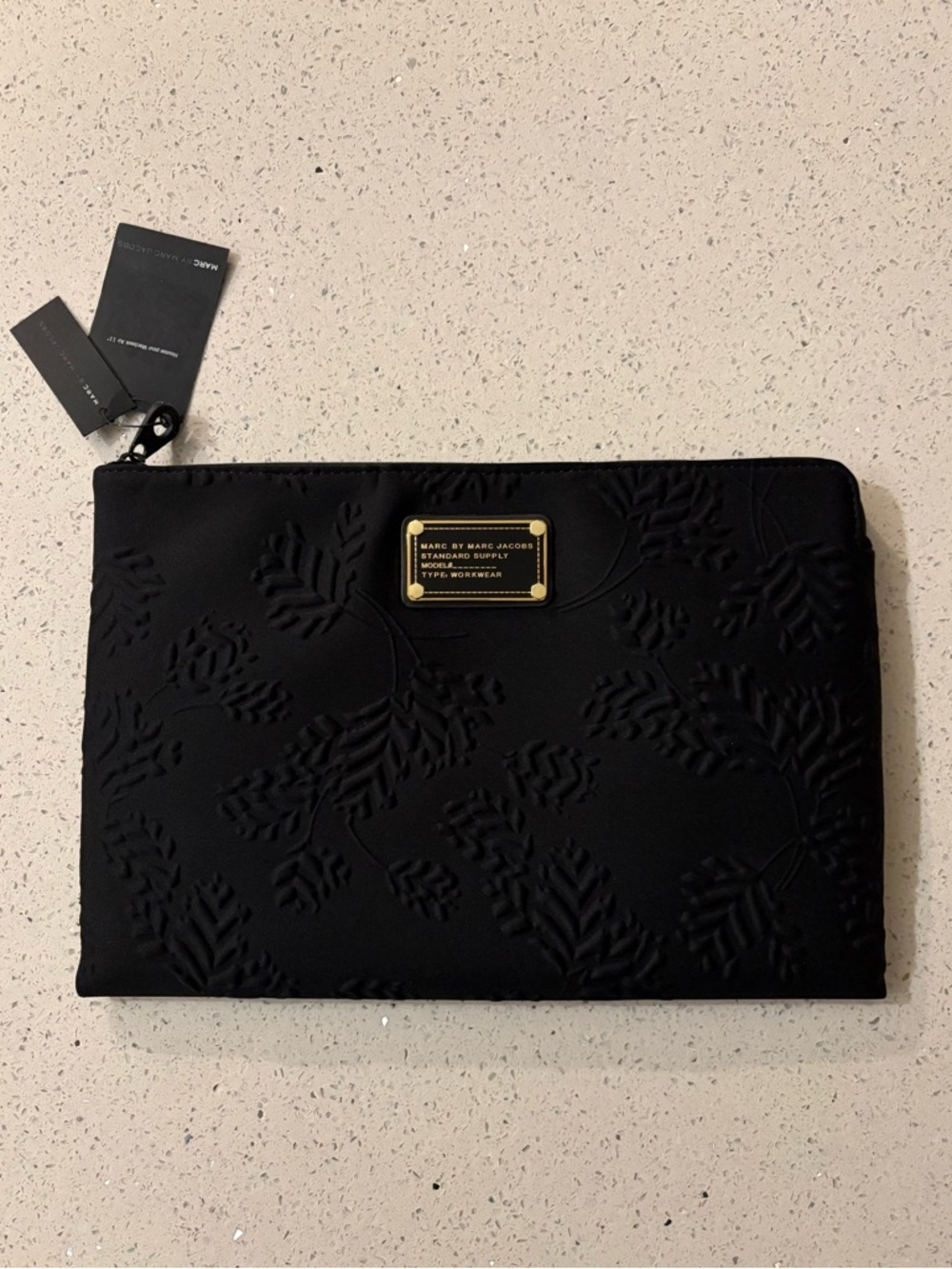 Marc By Marc Jacobs Black Embossed MacBook Air 11” *NWT